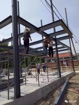 施工隊作品展丨當保溫墻板遇上鋼結構,裝配式作業就是這么強!